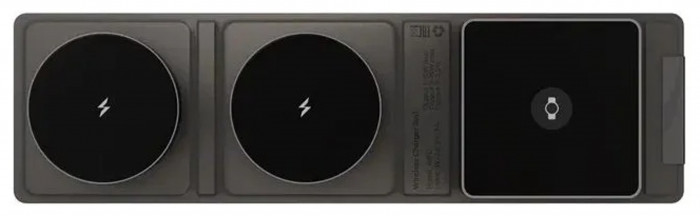 Беспроводное зарядное устройство VLP W-Charger для Samsung, Galaxy Buds, Galaxy Watch черное