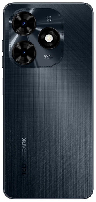 Смартфон Tecno Spark 20C 4/128GB Черный (Gravity Black) EAC