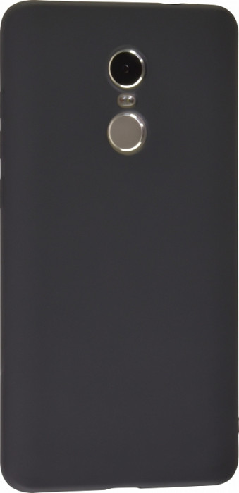 Силиконовый чехол бампер для Xiaomi Redmi Note 4X Черный