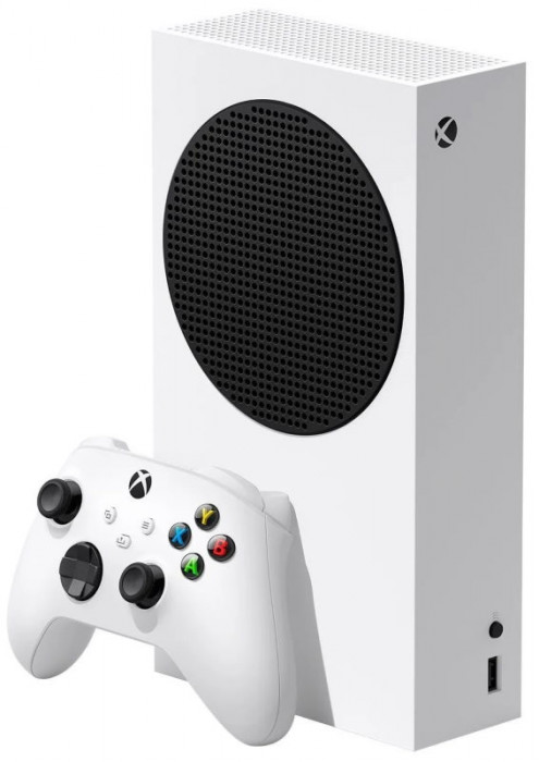 Игровая приставка Microsoft Xbox Series S + FORTNITE + ROCKET LEAGUE  Белый