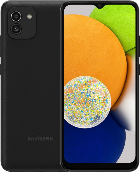 Смартфон Samsung Galaxy A03 4/64GB Черный (Black)