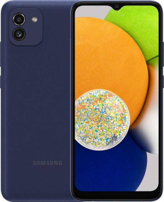 Смартфон Samsung Galaxy A03 4/64GB Синий (Blue)