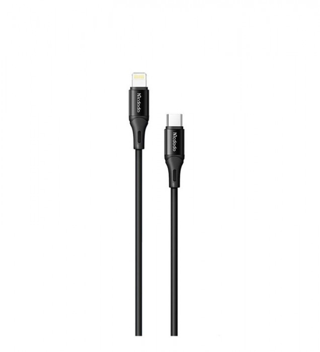 Кабель McDodo USB-C to Lightning PD 36W Color Series 1.2m CA-1862 Черный
