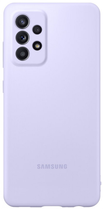 Чехол Silicone Cover для Samsung Galaxy A52 Фиолетовый