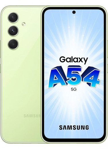 Смартфон Samsung Galaxy A54 5G 8/128GB Желтый (Awesome Lime) — 