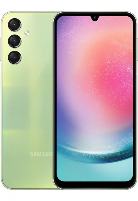 Смартфон Samsung Galaxy A24 4/128GB Зеленый (Light Green)