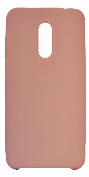 Силиконовый чехол Silicone Cover для Xiaomi Redmi 5 Plus Бежевый