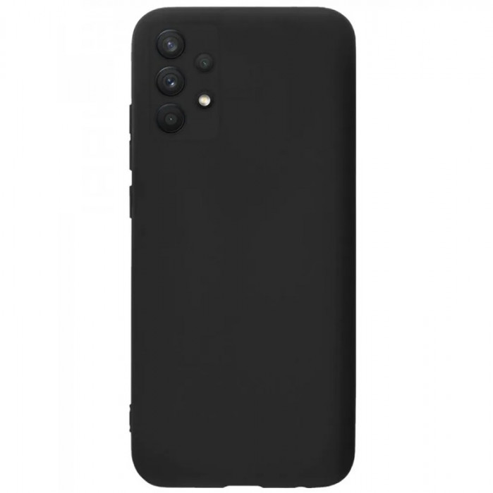 Чехол Silicone Cover для Samsung Galaxy A33 Черный