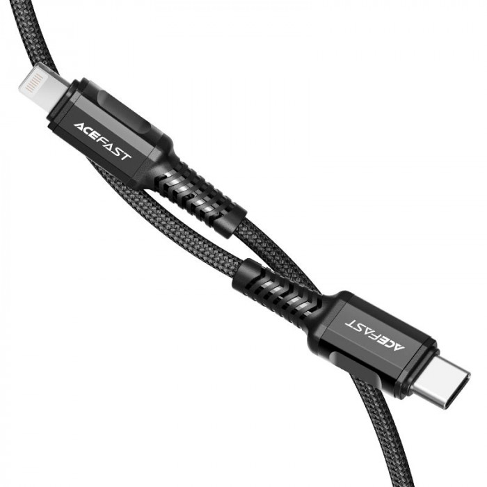Кабель ACEFAST C1-01 USB-C - Lightning Черный