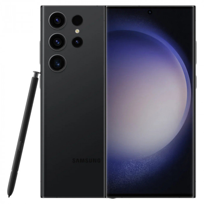 Смартфон Samsung Galaxy S23 Ultra 12/256GB Черный Фантом (Phantom Black)
