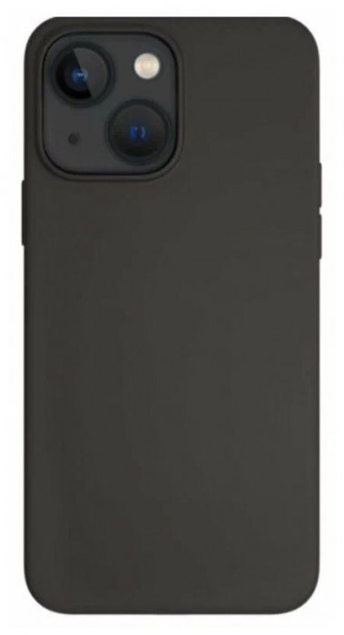 Чехол Silicone Case with Magsafe для iPhone 14 Plus Серый (Midnight)