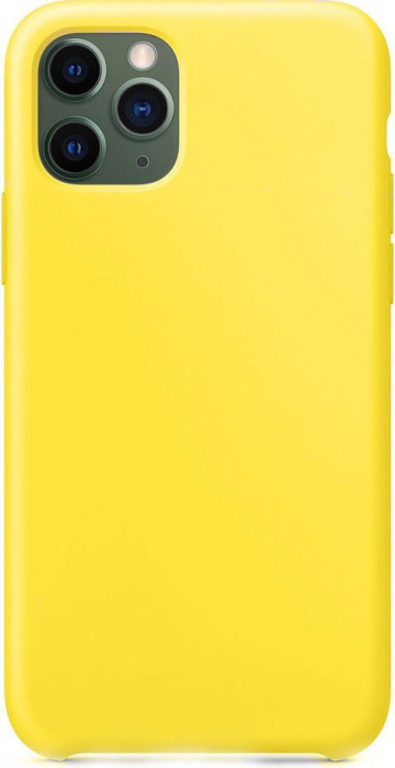 Чехол силиконовый для iPhone 11 Pro Желтый