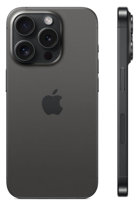 Смартфон Apple iPhone 15 Pro 512GB Черный (Black Titanium)