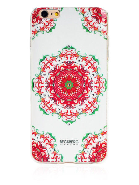 Чехол-накладка силиконовая Beckberg для iPhone 6/6s Белый