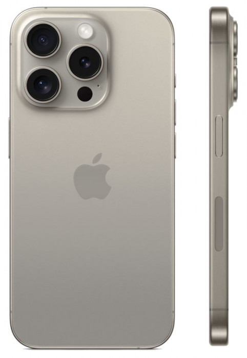 Смартфон Apple iPhone 15 Pro 512GB Титан (Natural Titanium)