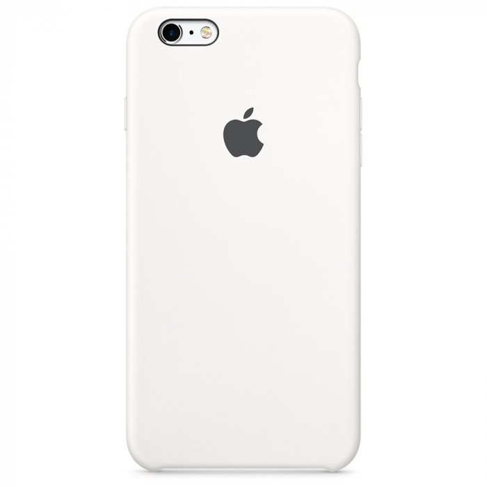 Чехол силиконовый для iPhone 6/6s Plus Белый