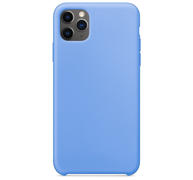 Чехол силиконовый для iPhone 11 Pro Max Голубой