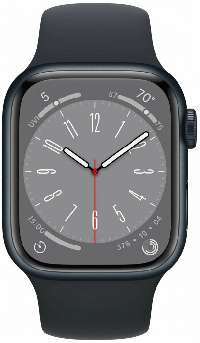 Умные часы Apple Watch Series 8 41mm GPS Midnight Aluminum Case with Sport Band Midnight