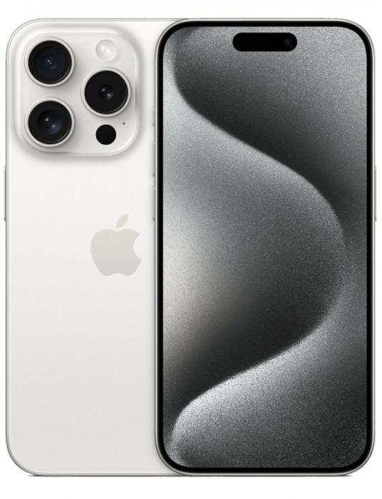 Смартфон Apple iPhone 15 Pro 512GB Белый (White Titanium) DualSim