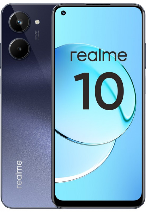 Смартфон Realme 10 8/256GB Черный EAC