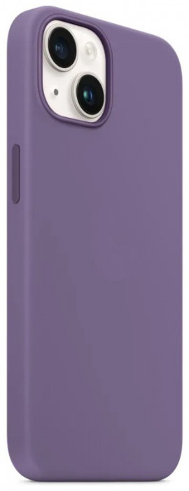 Чехол Silicone Case для iPhone 14 Фиолетовый (Iris)