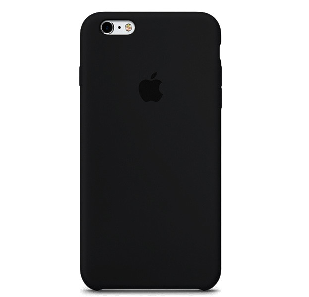 Силиконовый чехол для iPhone 6/6s Plus мелкая точка Черный