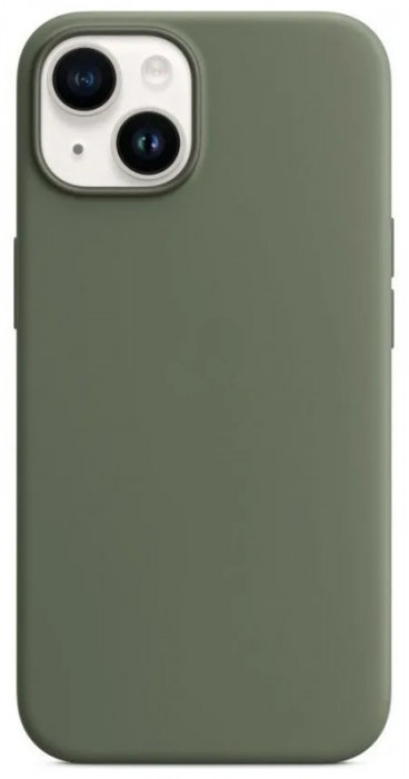 Чехол Silicone Case для iPhone 14 Светло-зеленый (Olive)