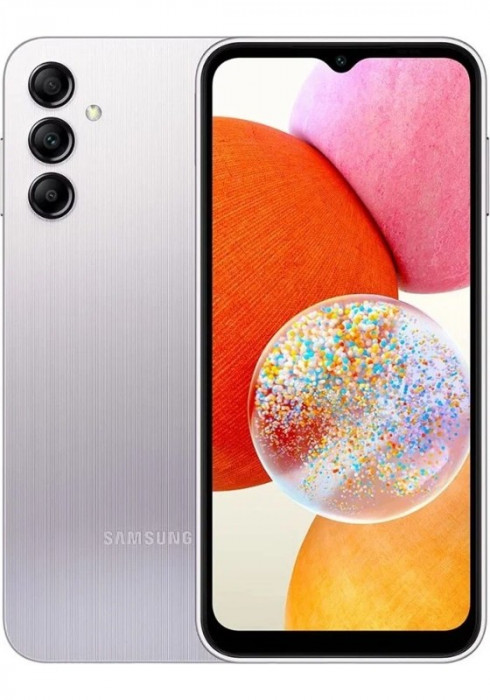 Смартфон Samsung Galaxy A14 4/64GB Серебристый (Silver)