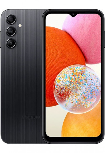 Смартфон Samsung Galaxy A14 4/64GB Черный (Black) — 