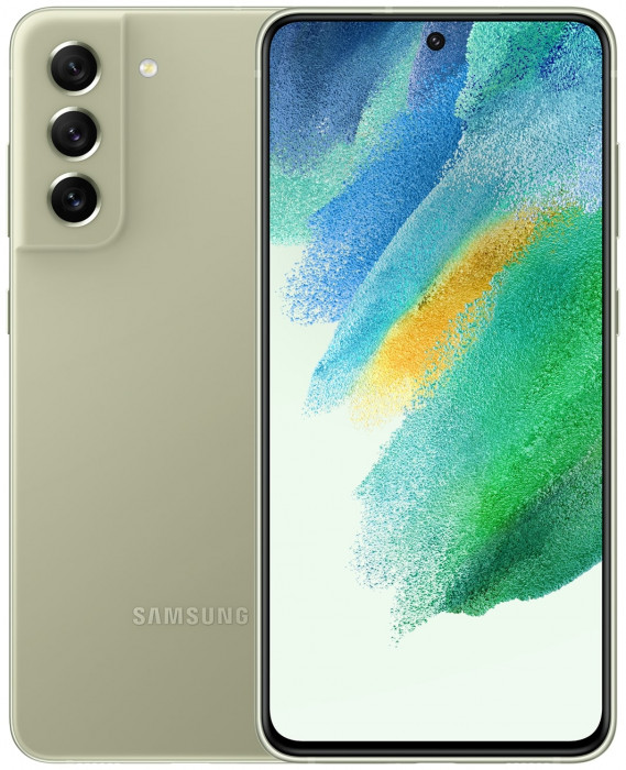 Смартфон Samsung Galaxy S21 FE 6/128GB Зеленый (Olive)