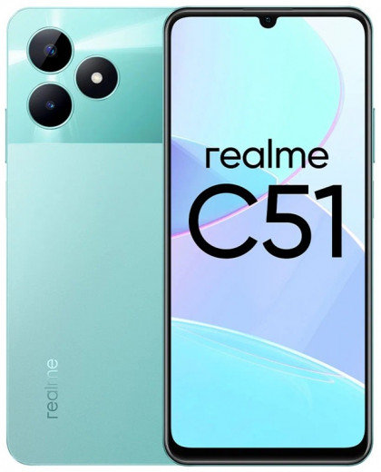 Смартфон Realme C51 4/128GB Зеленый EAC — 