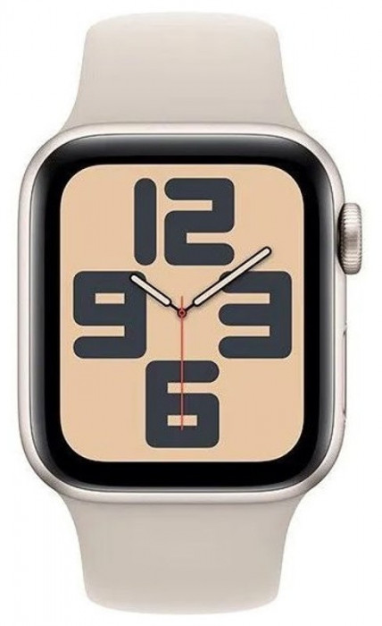 Умные часы Apple Watch SE 2023 44mm Aluminum Case with Sport Band Сияющая звезда