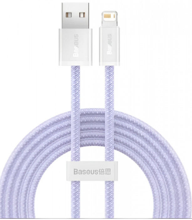 Кабель Baseus Dynamic Series Fast Charging Data Cable USB to Lightning 20W 2m Фиолетовый (CALD000505)