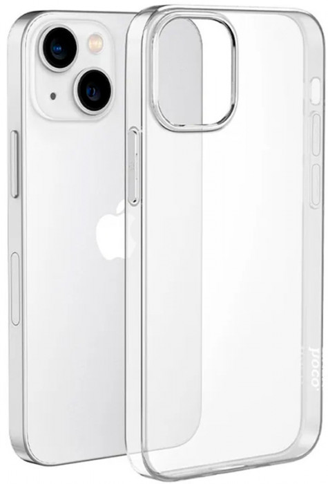 Чехол-накладка силиконовая прозрачная BOROFONE для iPhone 14 Plus