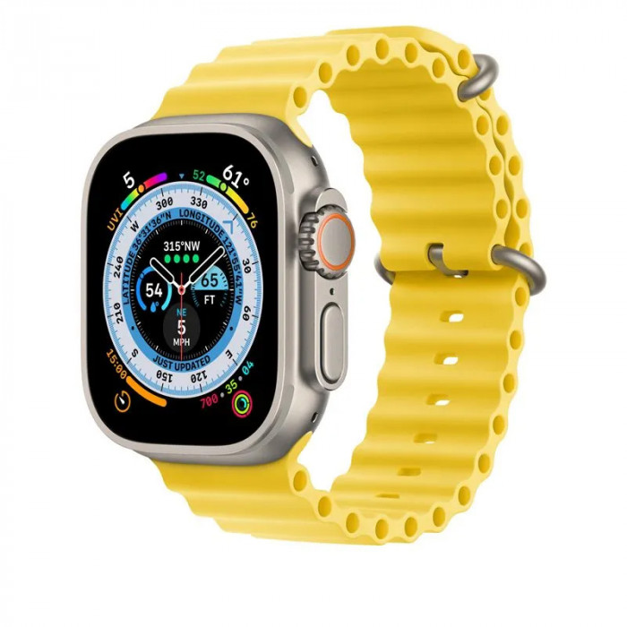 Ремешок для Apple Watch 38/40/41mm Ocean Band Желтый