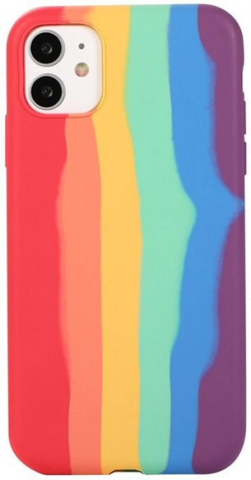 Чехол-накладка King для Apple iPhone 12 Mini Радужный