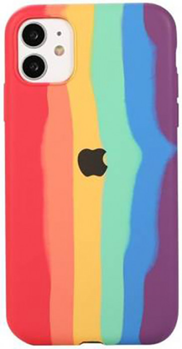 Чехол-накладка King для Apple iPhone 12 Mini Радужный