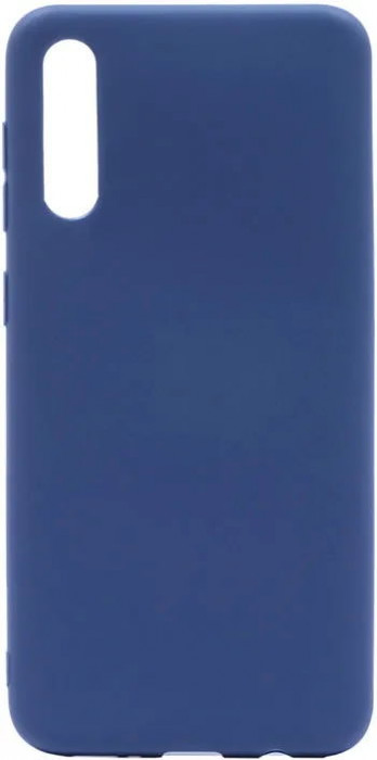 Чехол силиконовый для Samsung Galaxy A50 Темно-синий