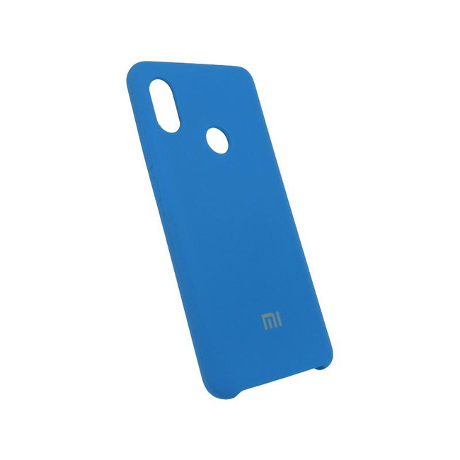 Чехол-накладка Silicone Cover для Xiaomi Redmi Note 7 Синий