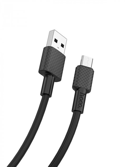 Кабель Hoco X29 USB to Micro-USB 1m Черный