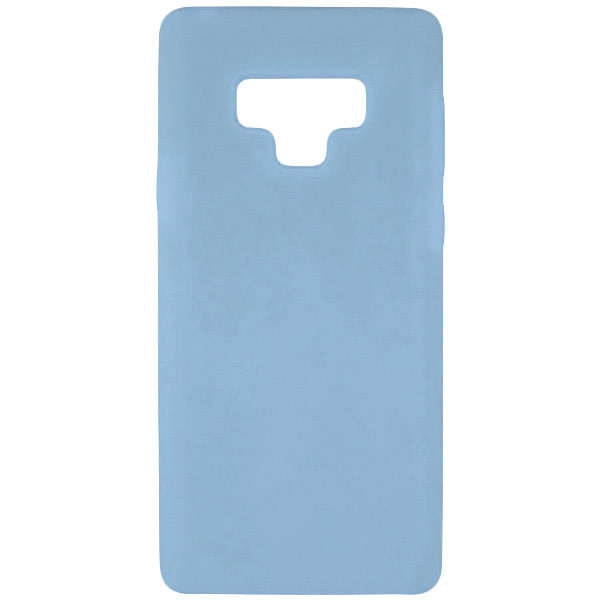 Чехол-накладка Silicone Cover для Samsung Galaxy Note 9 Cиний