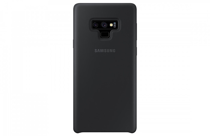 Чехол-накладка Silicone Cover для Samsung Galaxy Note 9 Черный