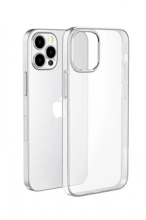 Чехол-накладка силиконовая прозрачная BOROFONE для iPhone 13 mini