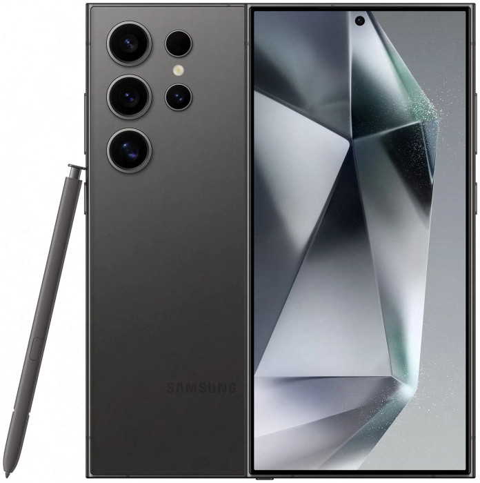 Смартфон Samsung Galaxy S24 Ultra 12/256GB Черный (Titanium Black)