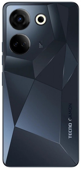 Смартфон Tecno Camon 20 8/256GB Черный EAC