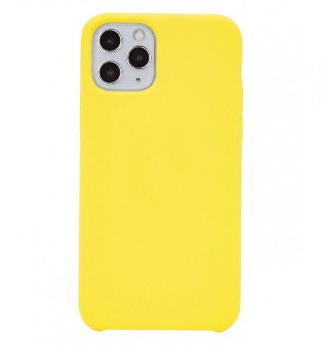 Чехол силиконовый для iPhone 12 Pro Max Желтый