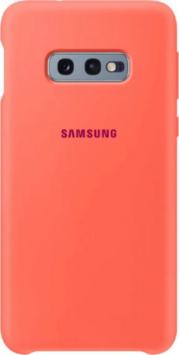 Чехол-накладка Silicone Cover для Samsung Galaxy S10e Песочно розовый