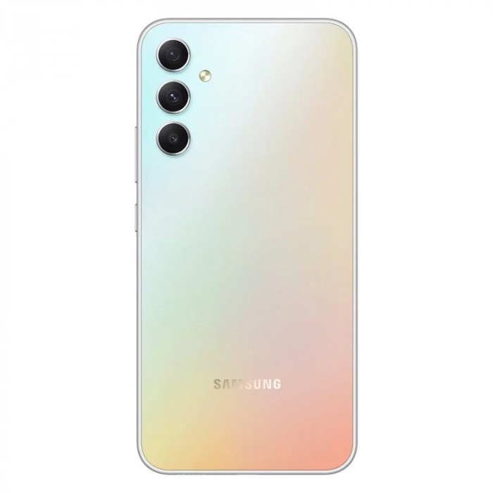 Смартфон Samsung Galaxy A34 5G 6/128GB Перламутр (Awesome Silver)