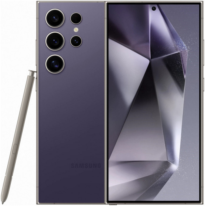 Смартфон Samsung Galaxy S24 Ultra 12/512GB Фиолетовый (Titanium Violet)