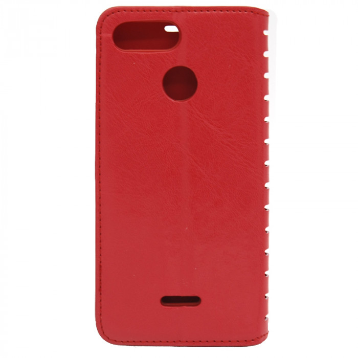 Чехол-книжка Protective Case для Xiaomi Redmi 6 Красный
